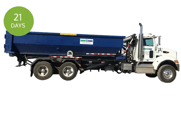 20 yard container