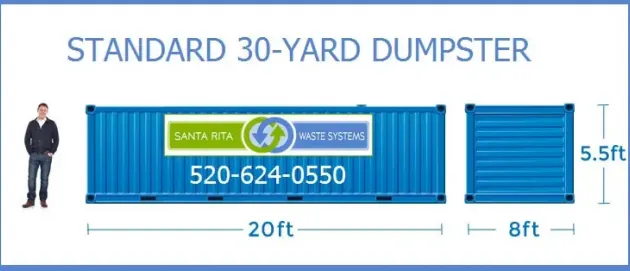 30 yard dumpster rentals in Tucson