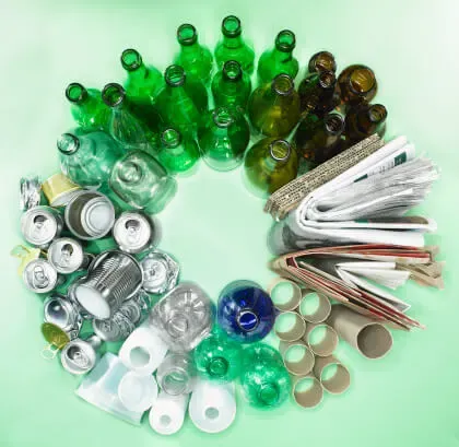 looking back at the history of recycling