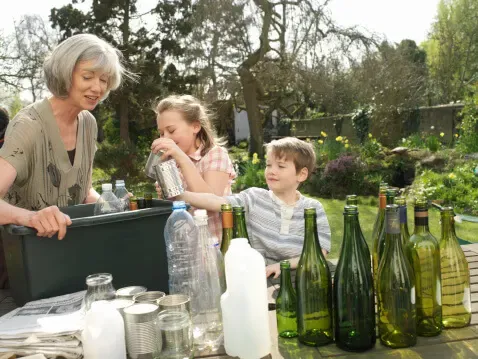 tips for recycling at home